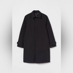 Men’s H&M Black Car Coat Size 36R